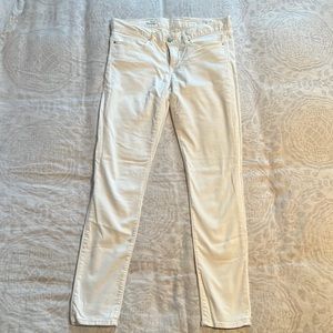 Super soft 1969 Gap light cream skinny jeans